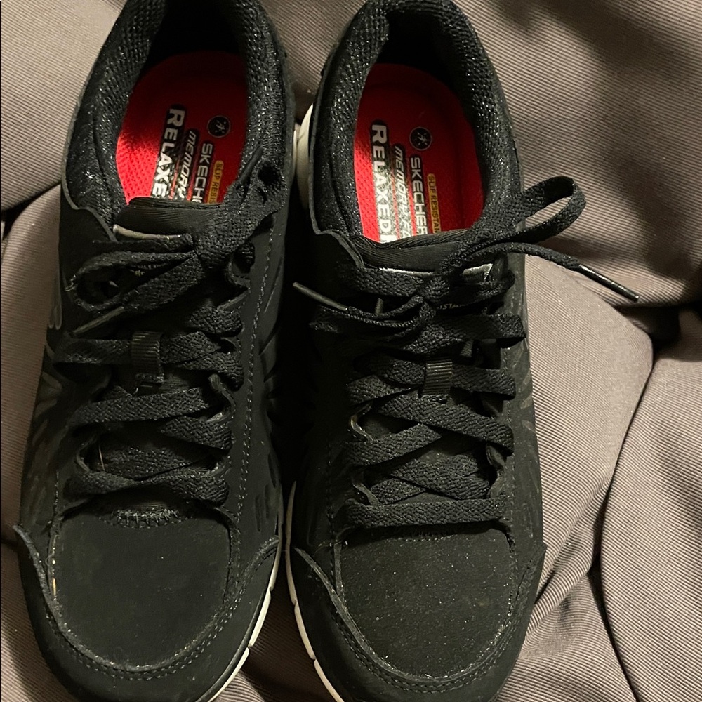 Skechers Women's Black Athletic Shoes